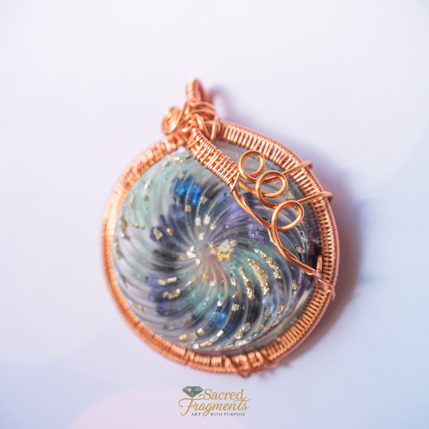 Vortex Orgonite Pendant