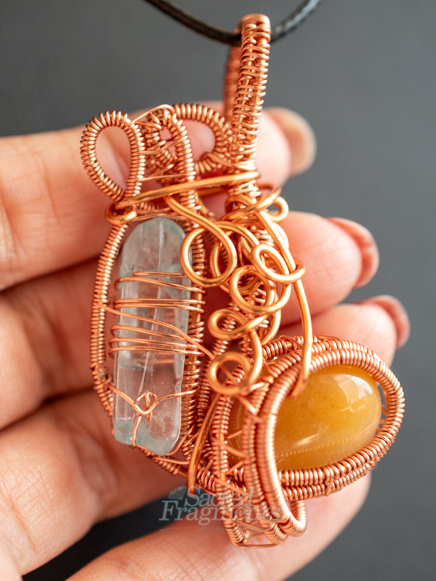 Copper Aura & Vitality Pendant