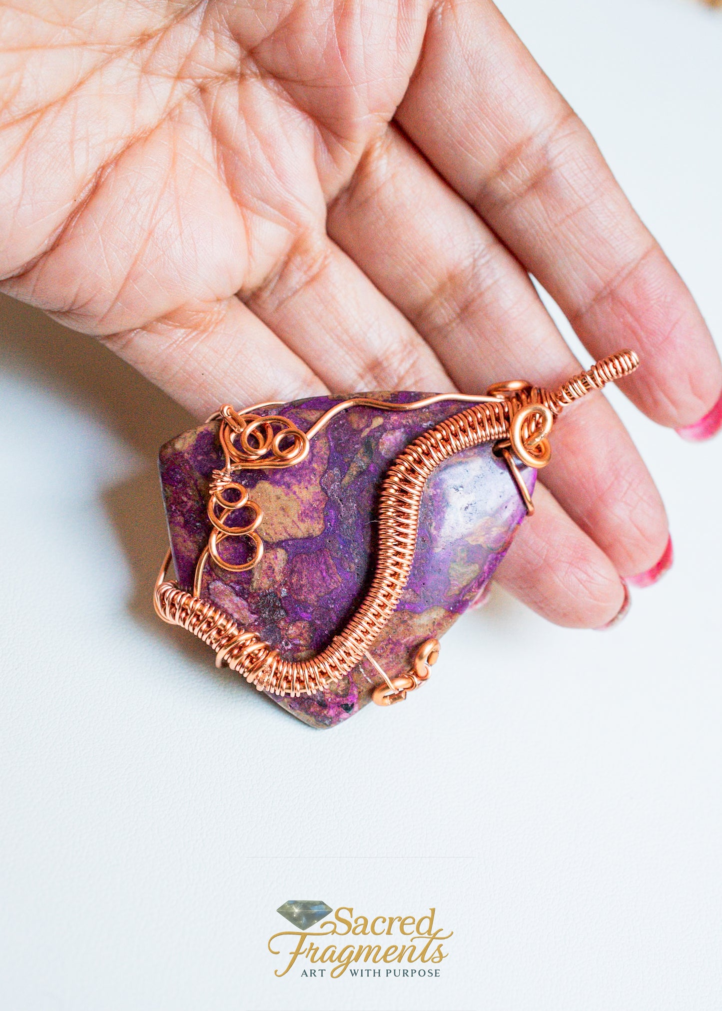 Sea Sediment Jasper Pendant