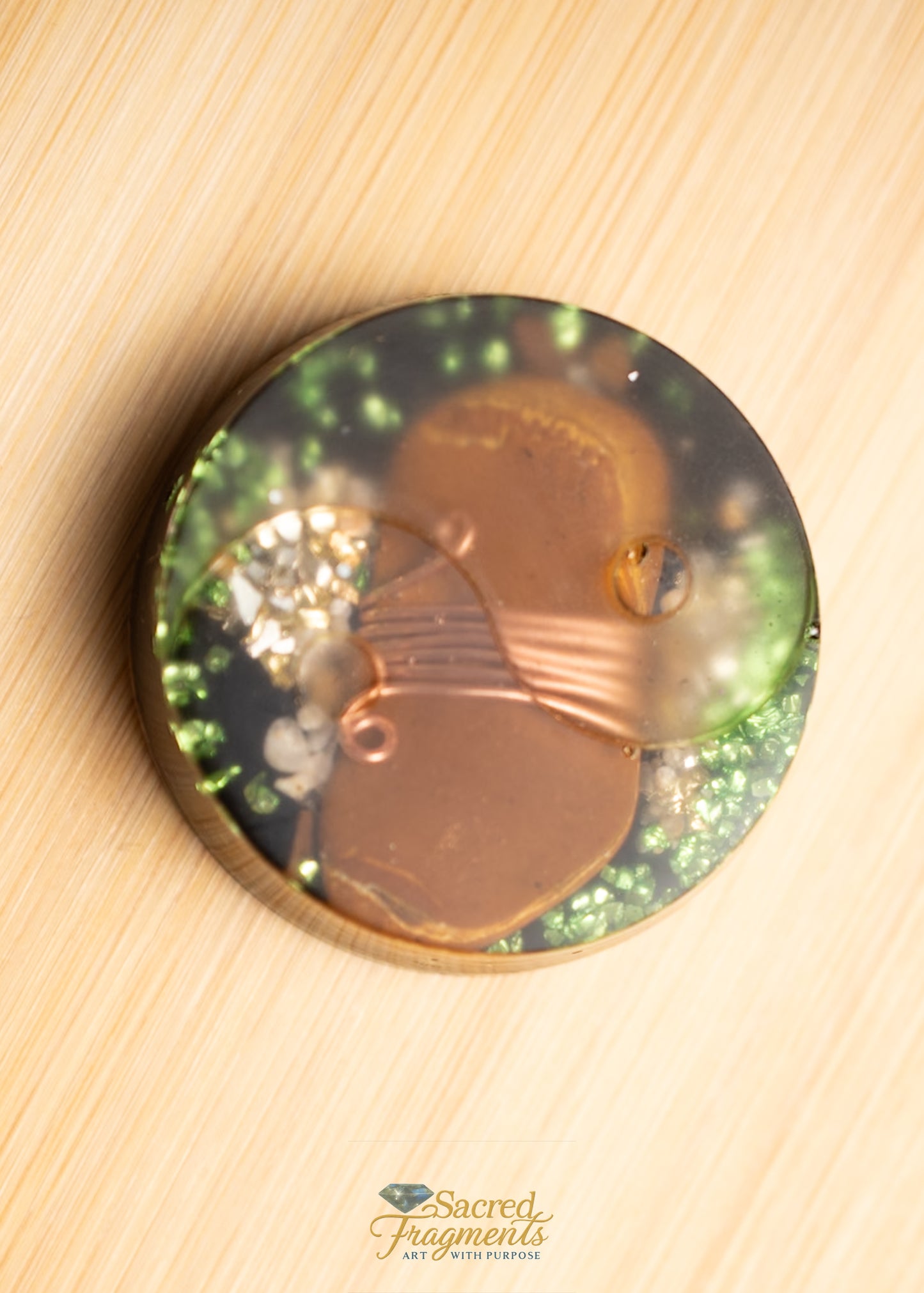 Yin Yang Orgone Energy Pocket Piece