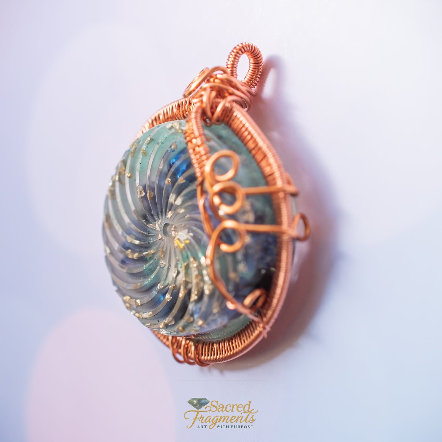 Vortex Orgonite Pendant
