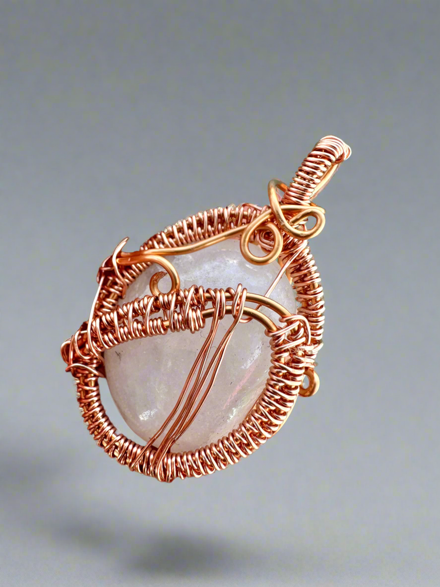 Super Energy Amplifier - Quartz Wrapped in Copper