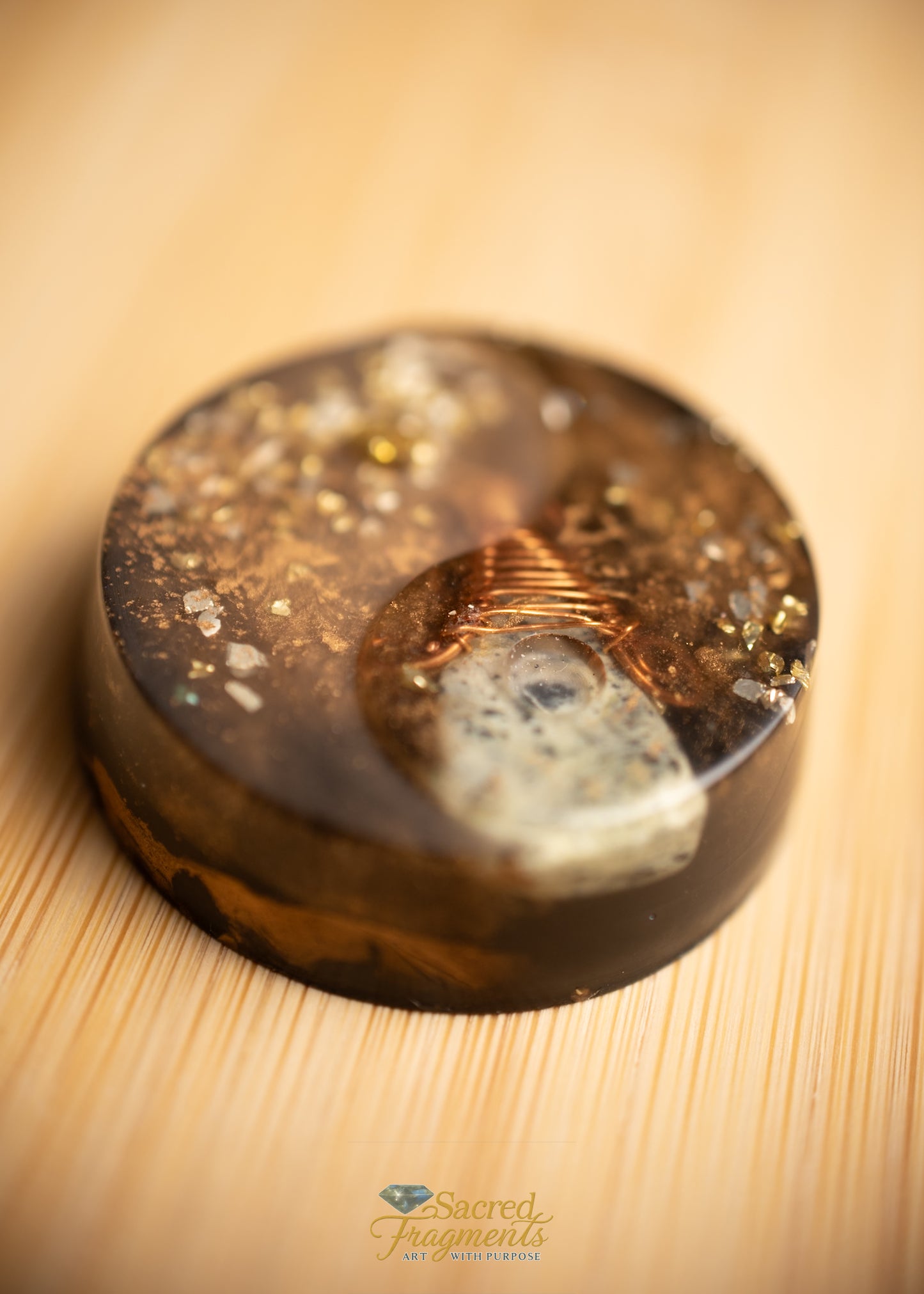 Yin Yang Orgone Energy Pocket Piece
