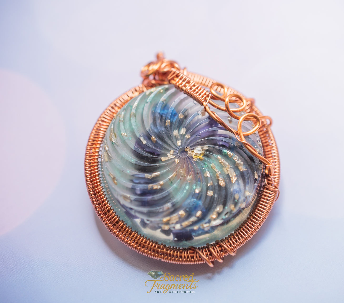 Vortex Orgonite Pendant