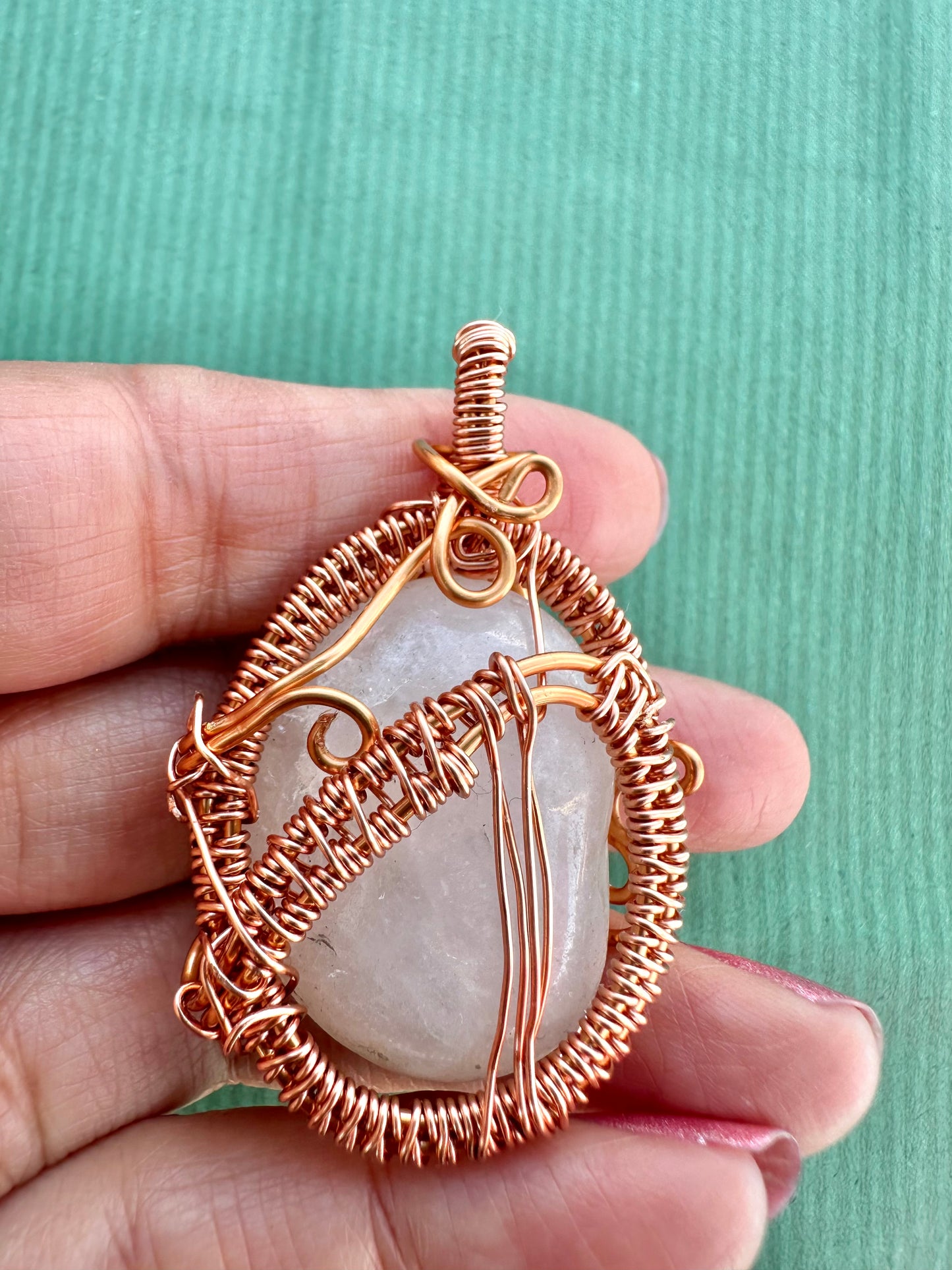 Super Energy Amplifier - Quartz Wrapped in Copper