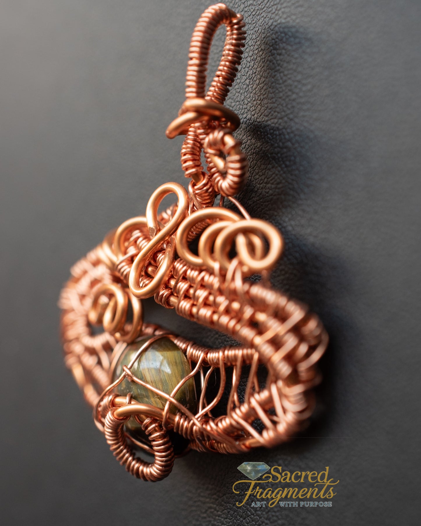 Tiger's Eye Power & Protection Pendant