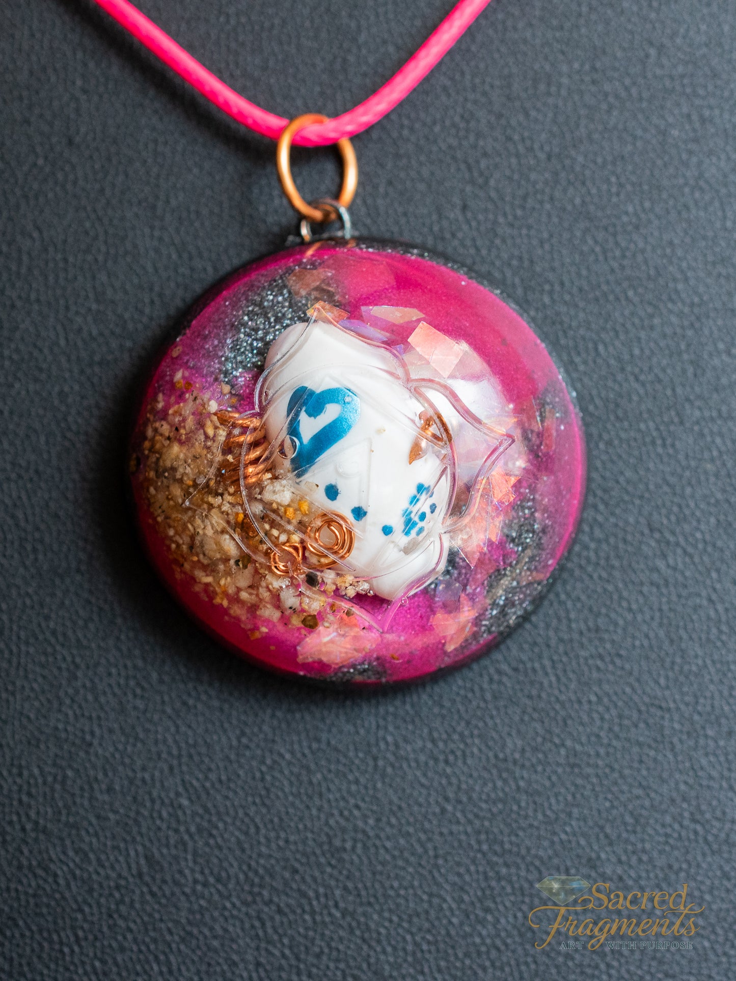 Root Chakra Activation - Orgone Pendant - Shungite Stone