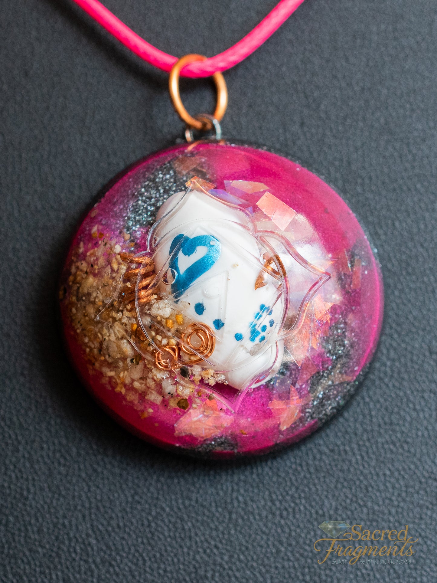 Root Chakra Activation - Orgone Pendant - Shungite Stone