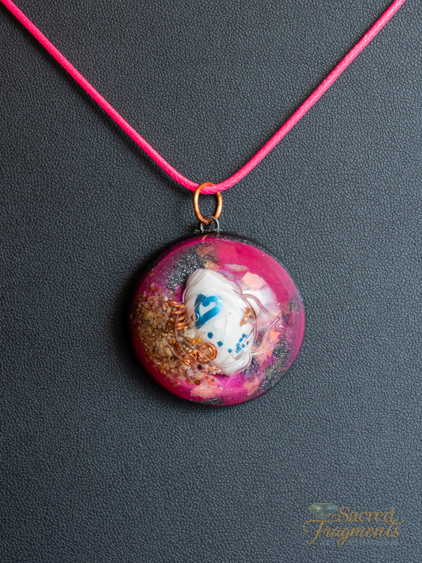 Root Chakra Activation - Orgone Pendant - Shungite Stone