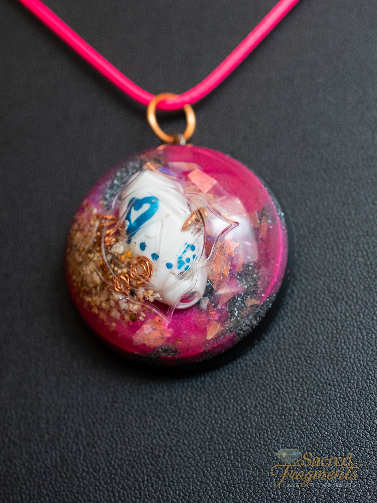 Root Chakra Activation - Orgone Pendant - Shungite Stone