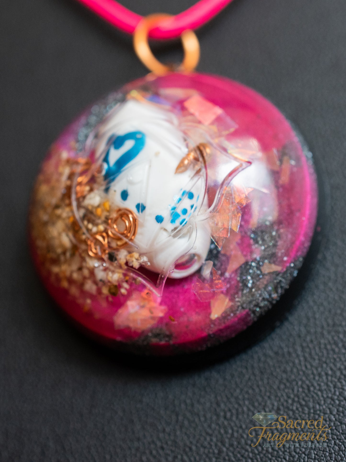 Root Chakra Activation - Orgone Pendant - Shungite Stone