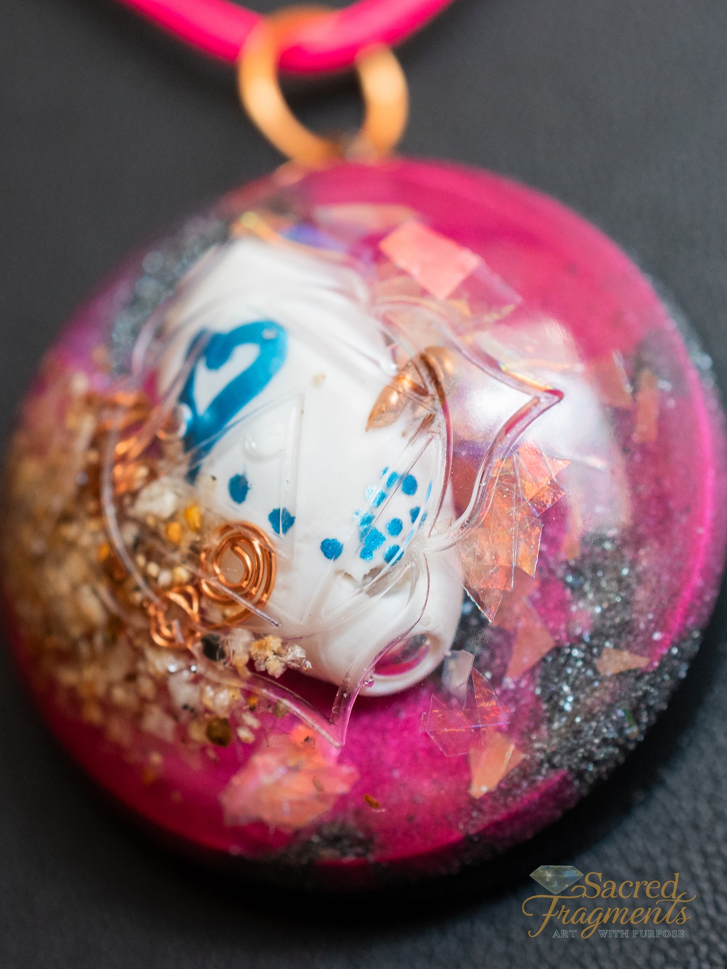 Root Chakra Activation - Orgone Pendant - Shungite Stone
