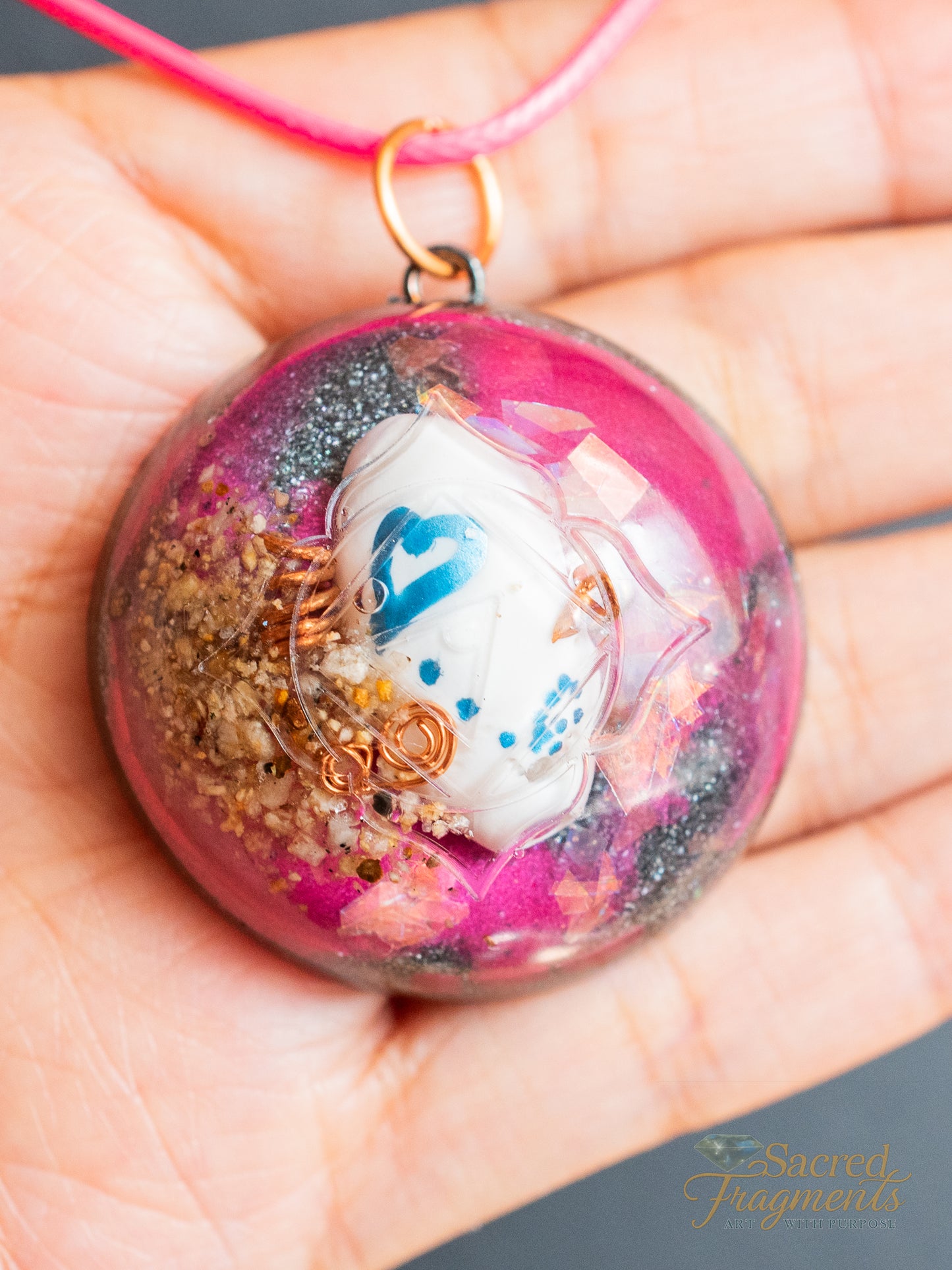 Root Chakra Activation - Orgone Pendant - Shungite Stone