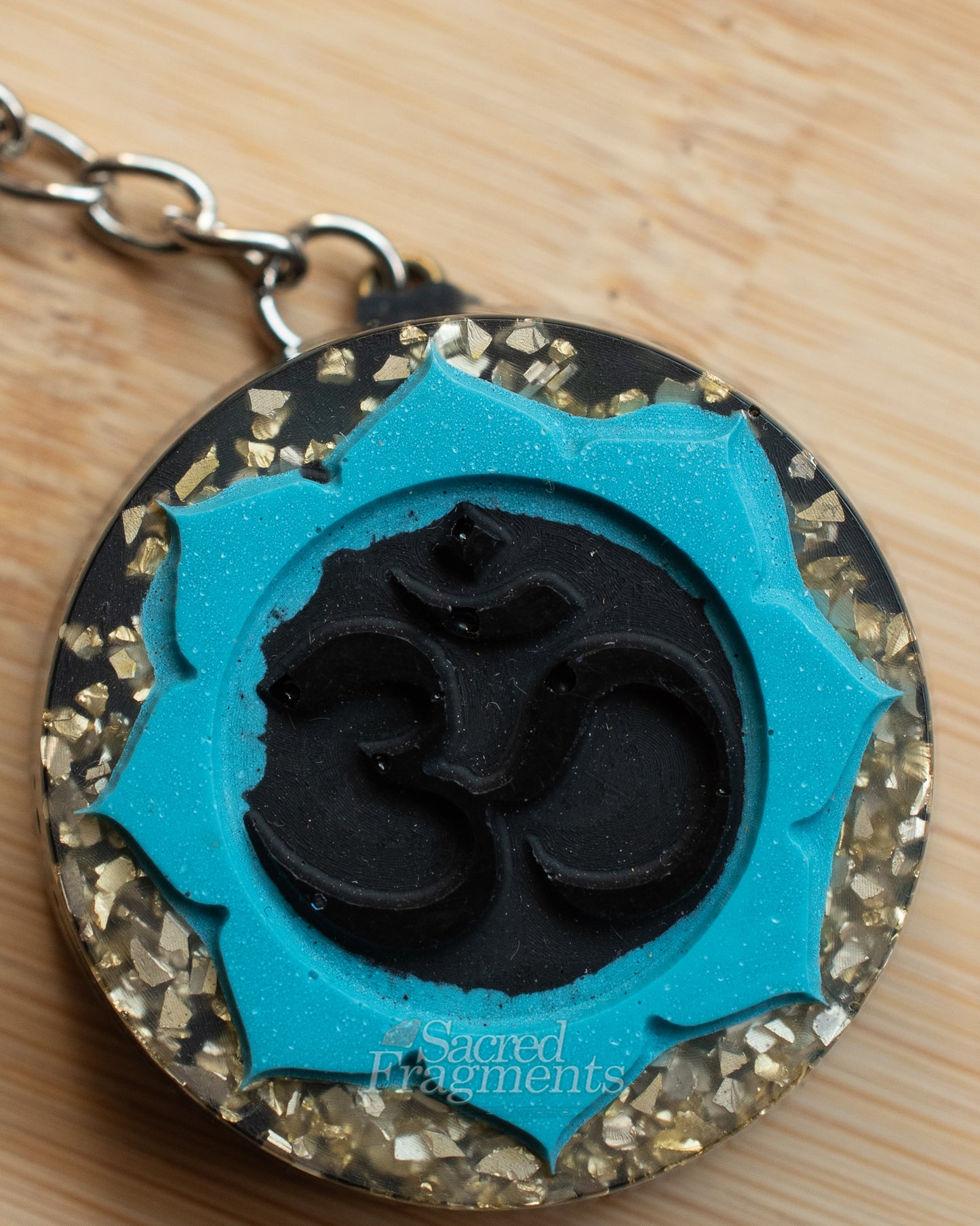 Om Orgone Energy Keychain - EMF protection