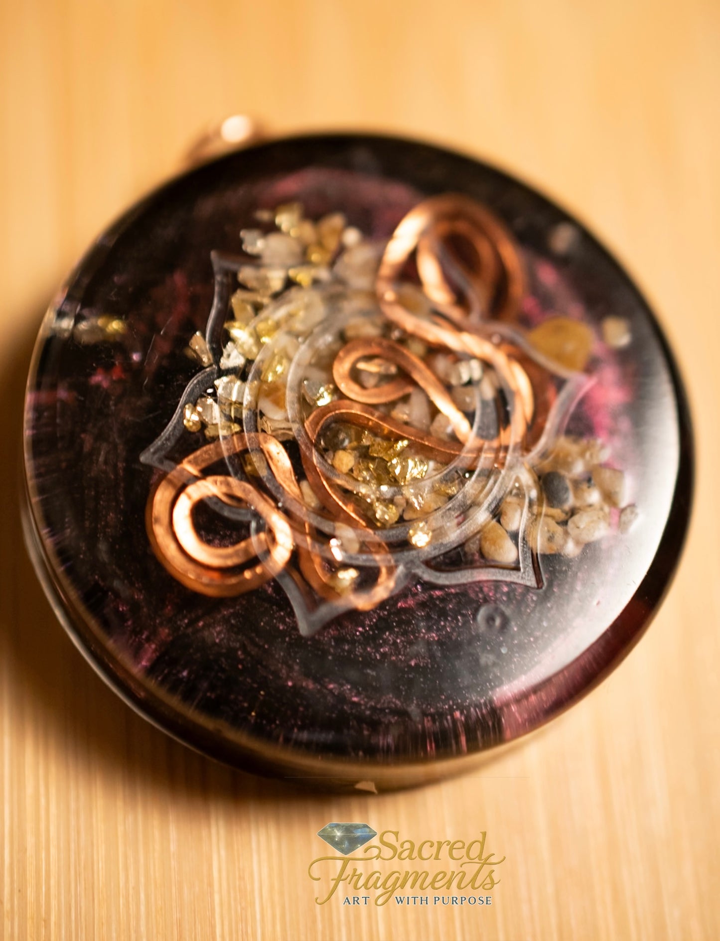 Sacral Activation - Chakra Orgone - Shungite Stone