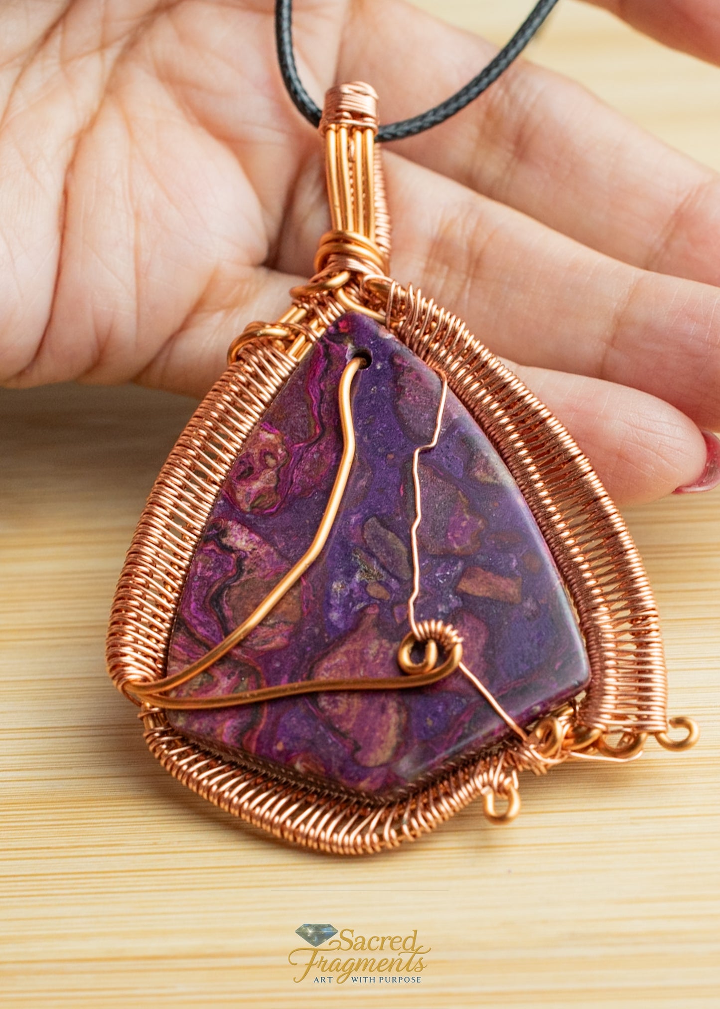 Sea Sediment Jasper Pendant