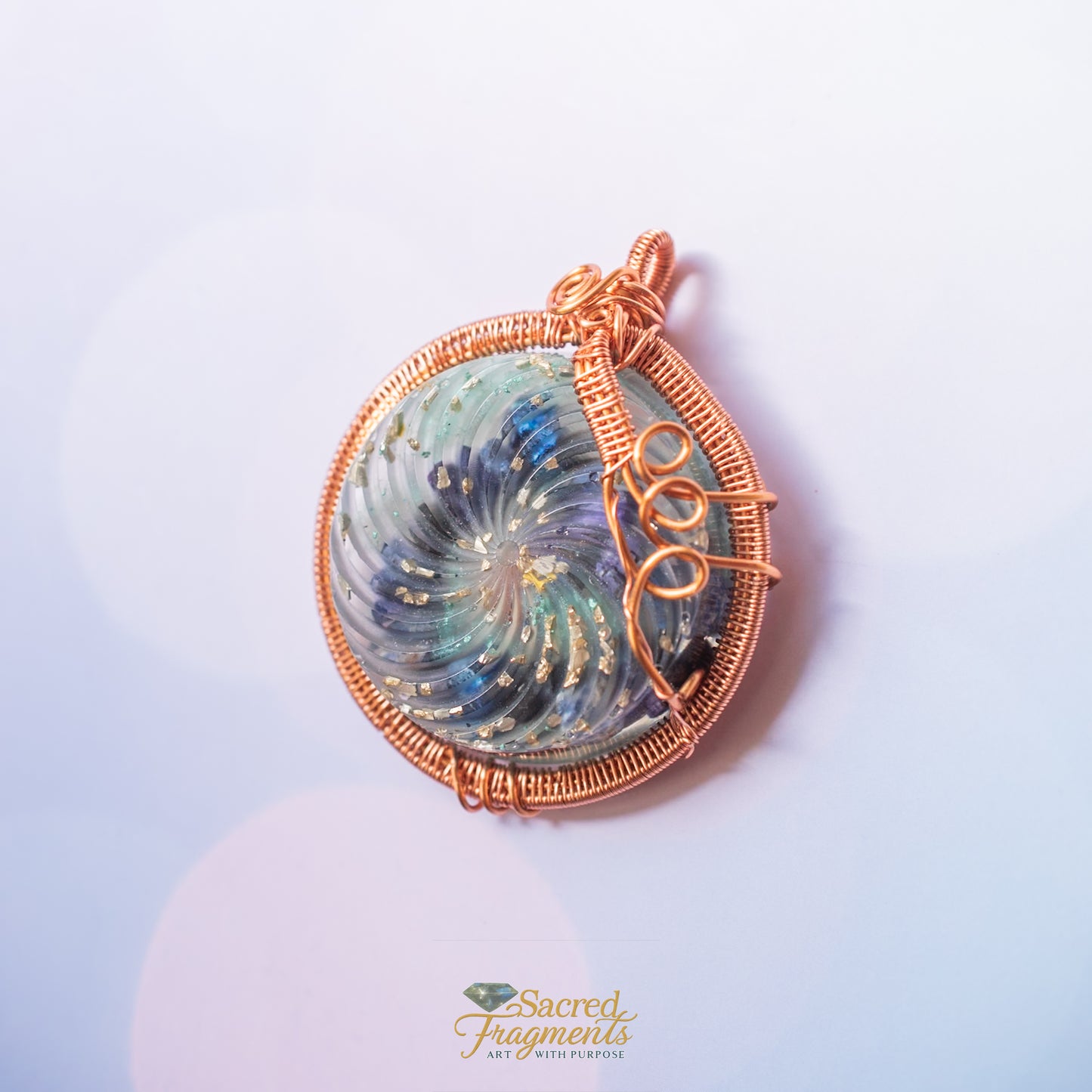 Vortex Orgonite Pendant