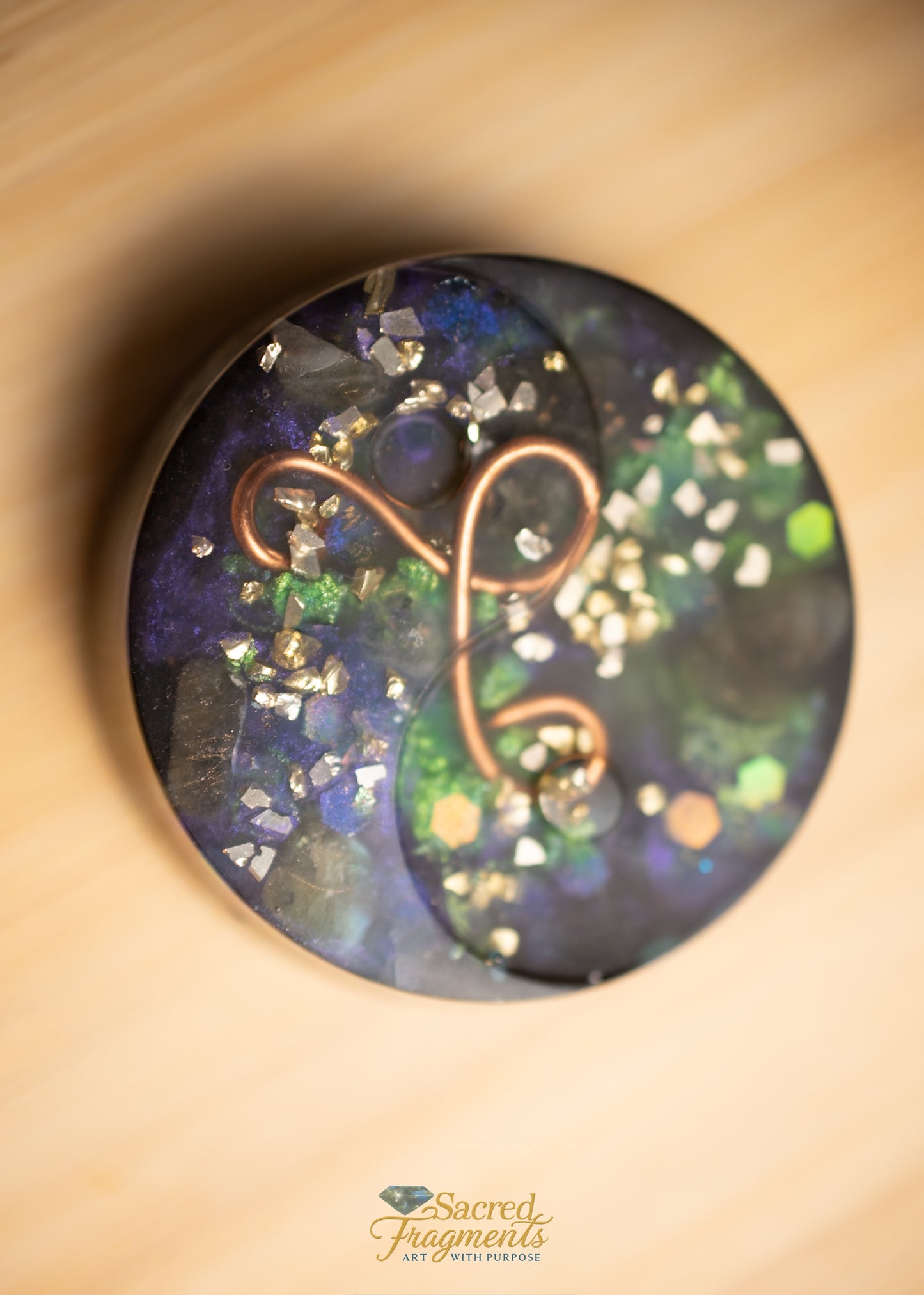 Yin Yang Orgone Energy Pocket Piece