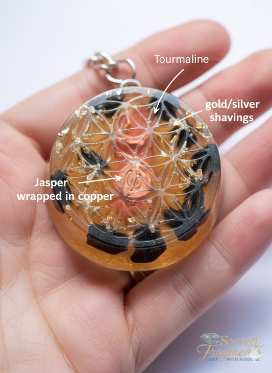 Orgone Energy Keychain