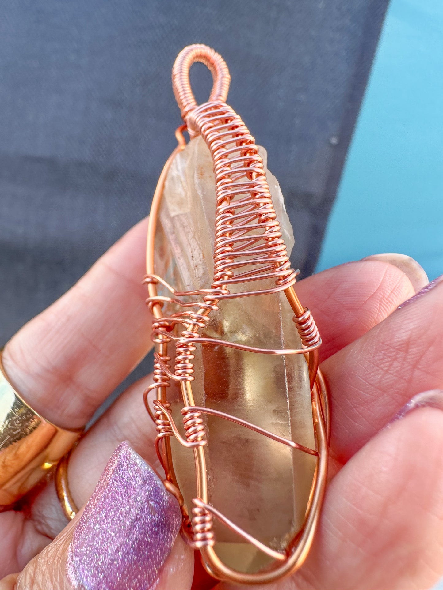 Manifestation Mood Smoky Citrine Pendant