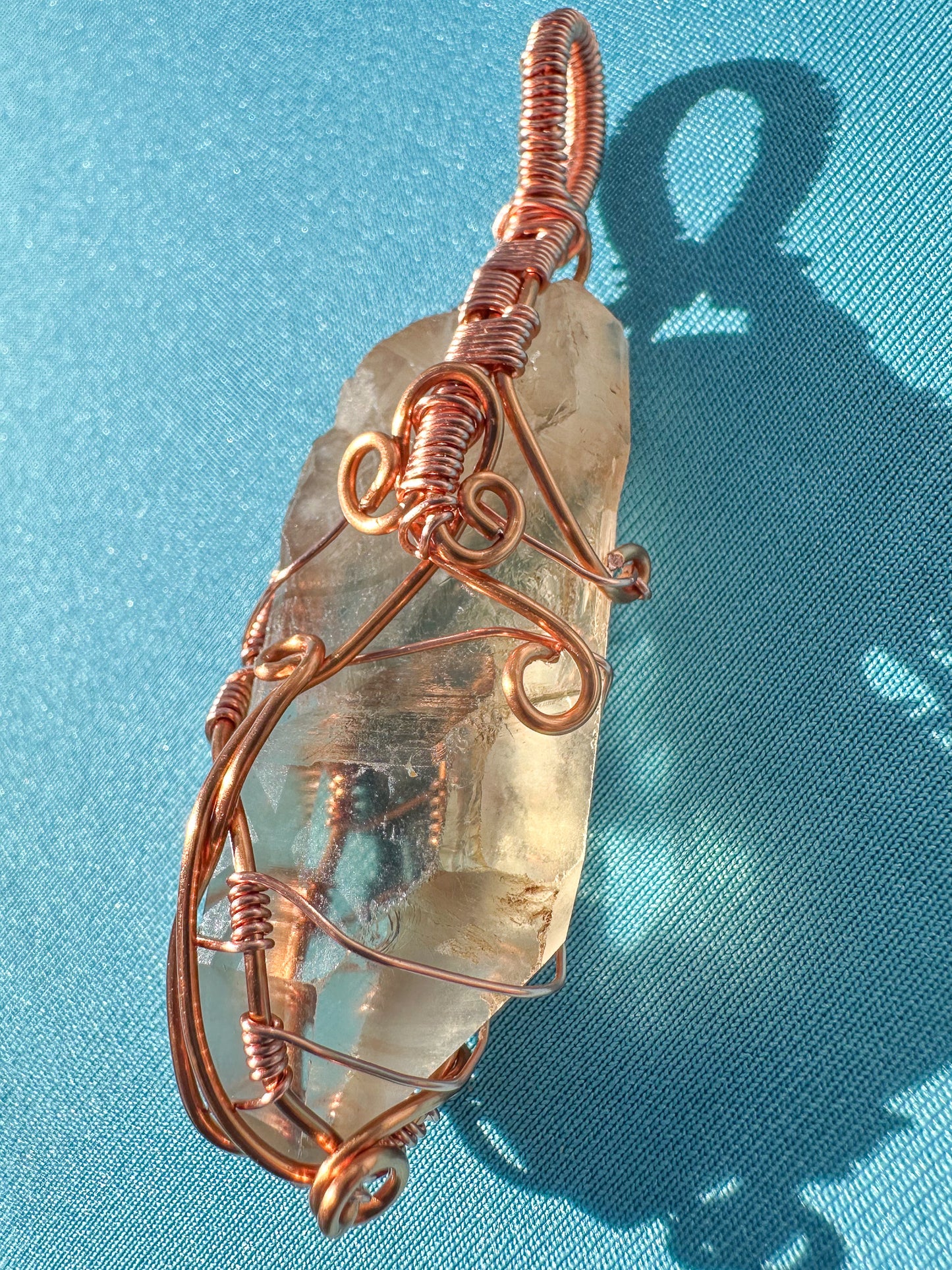 Manifestation Mood Smoky Citrine Pendant