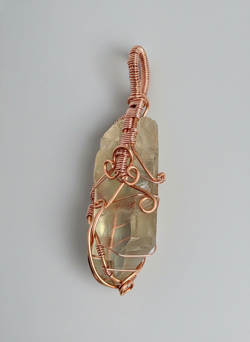 Manifestation Mood Smoky Citrine Pendant