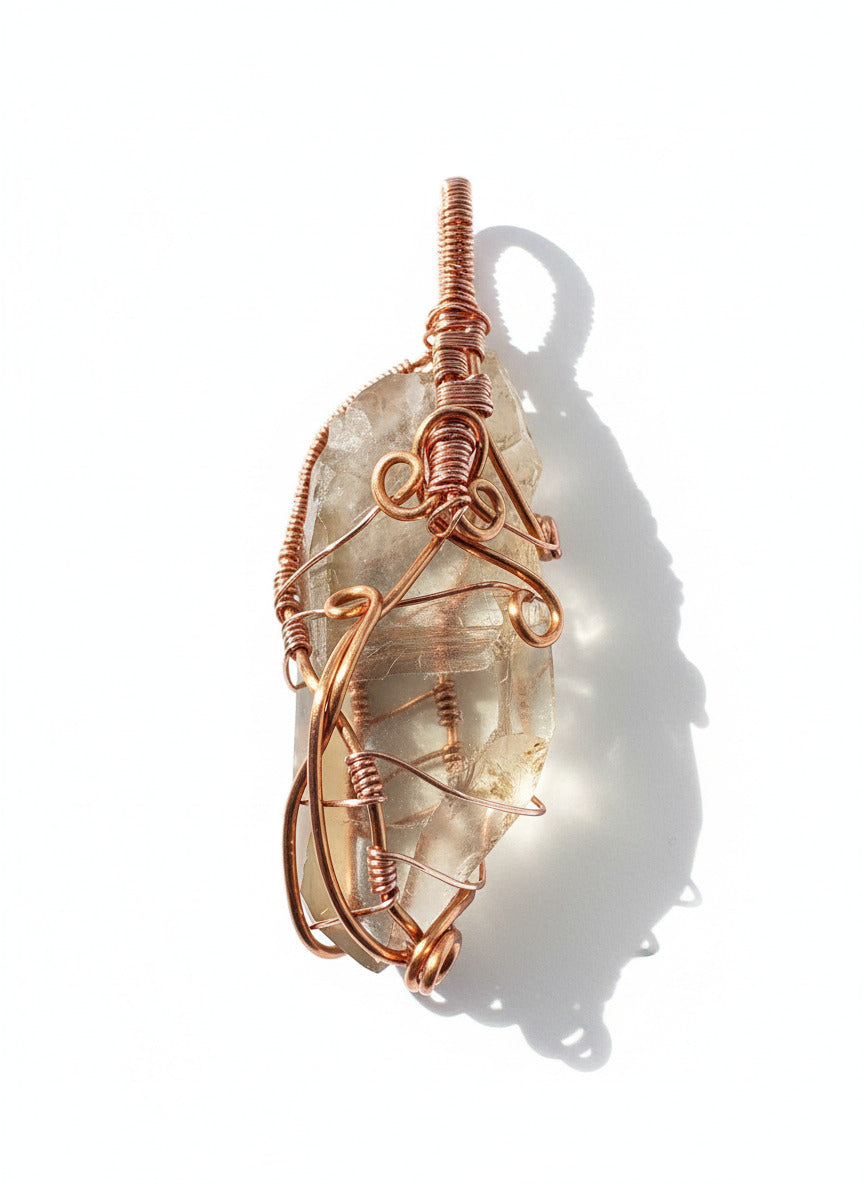 Manifestation Mood Smoky Citrine Pendant
