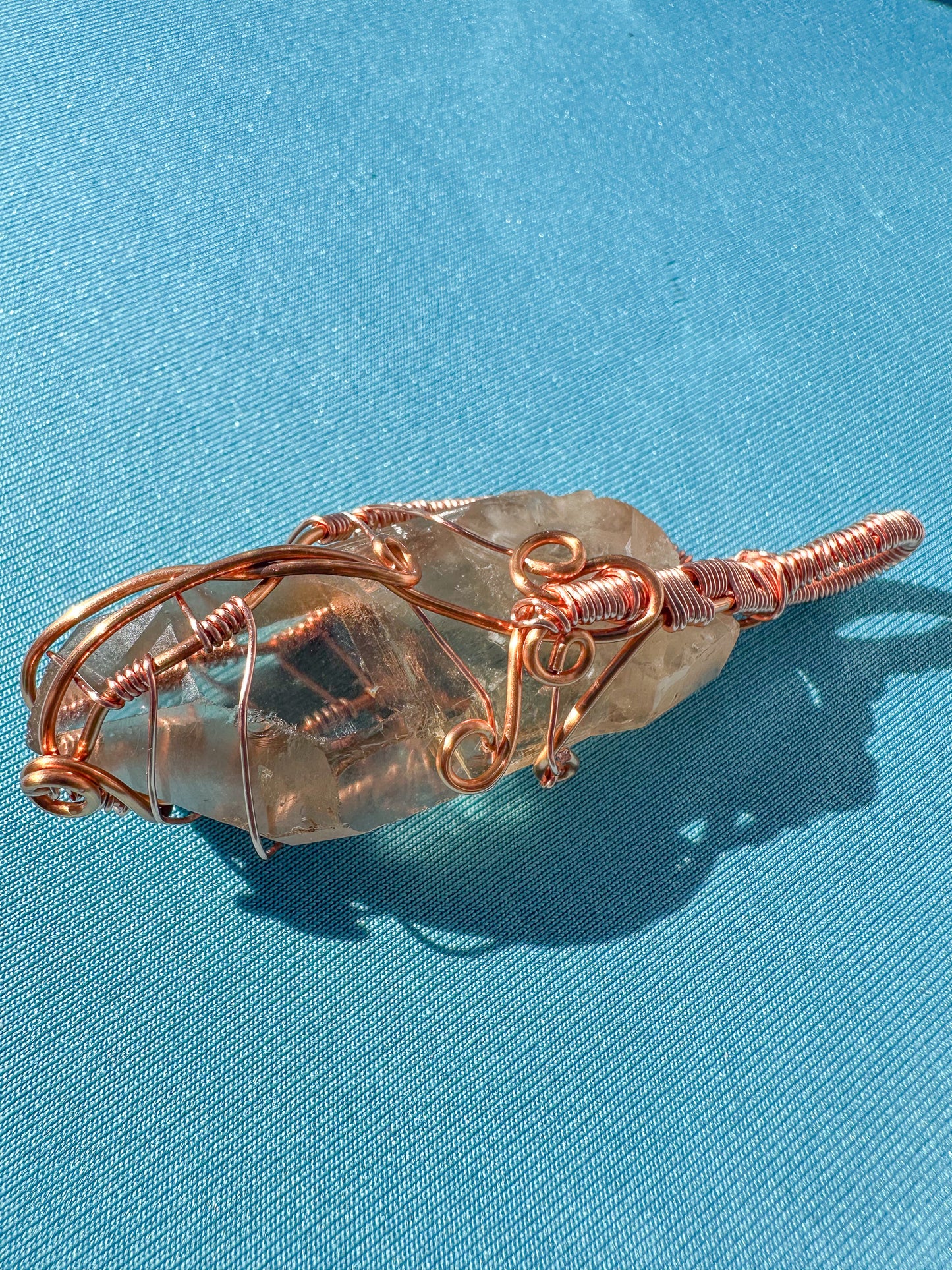 Manifestation Mood Smoky Citrine Pendant