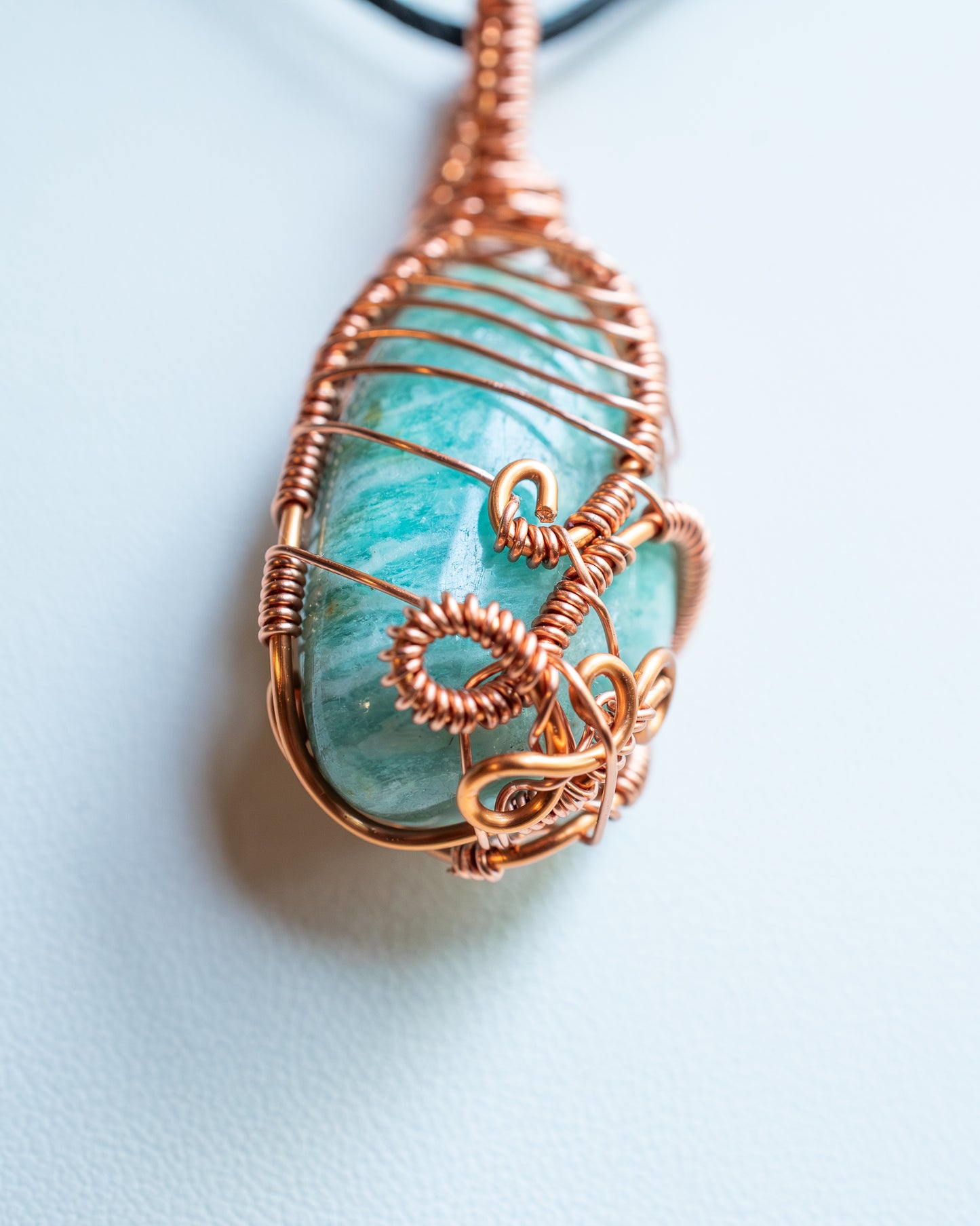 Amazonite Serenity & Fortune Pendant