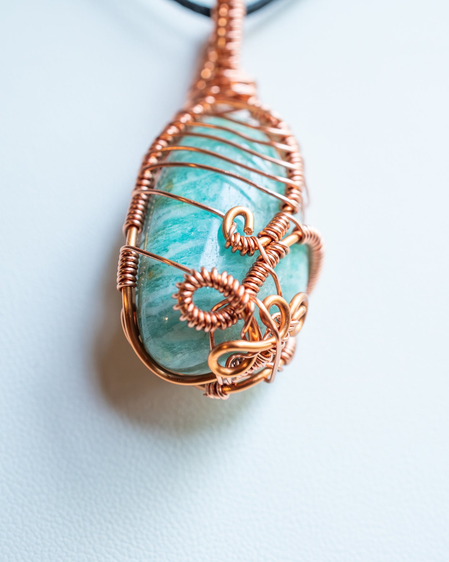 Amazonite Serenity & Fortune Pendant