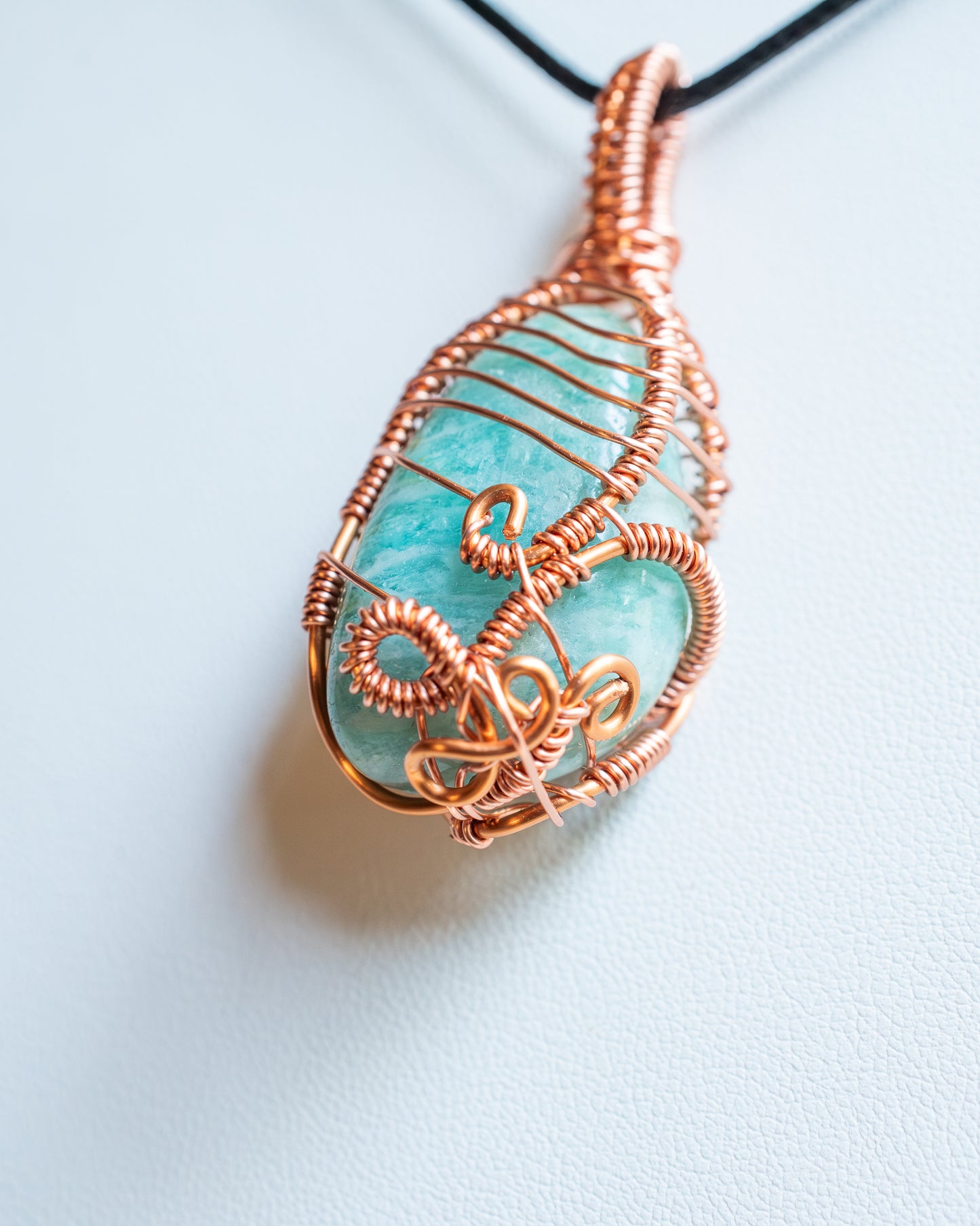 Amazonite Serenity & Fortune Pendant
