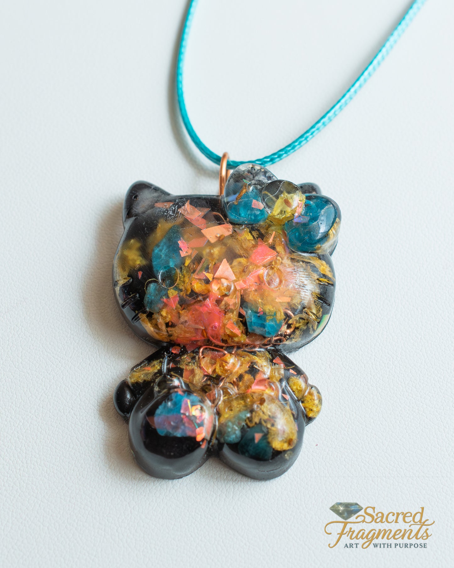Cosmic Kitty Orgone Talisman