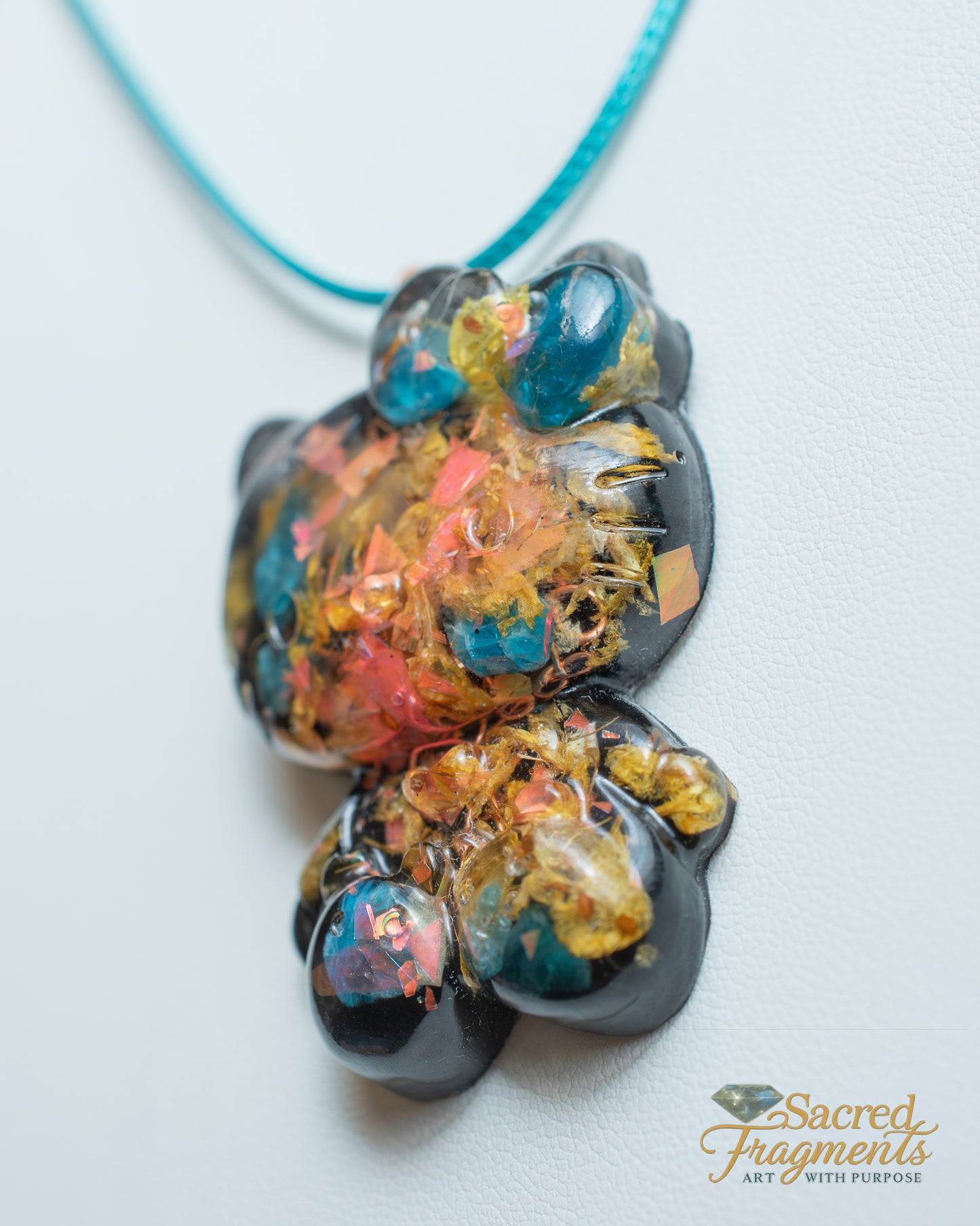 Cosmic Kitty Orgone Talisman