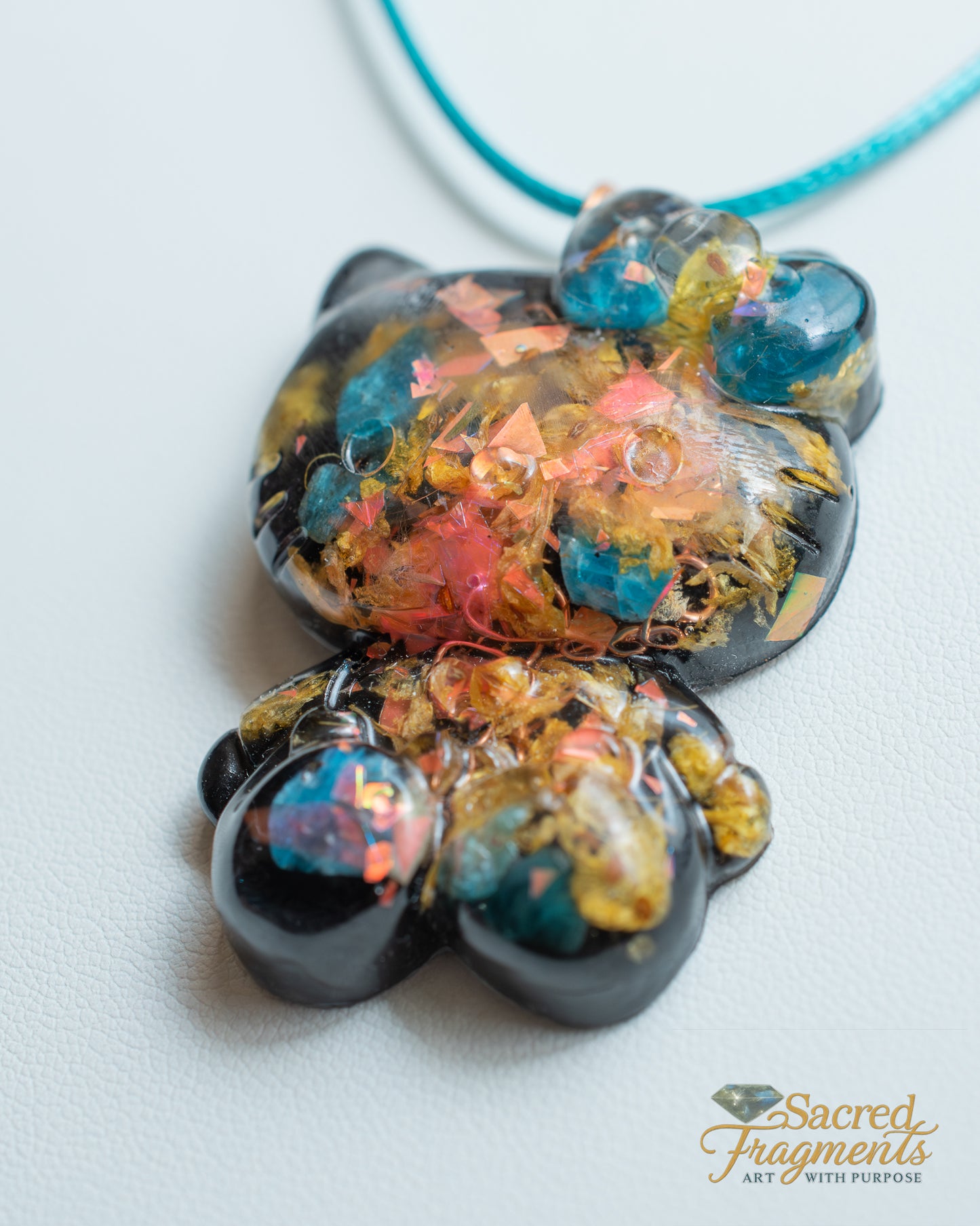 Cosmic Kitty Orgone Talisman