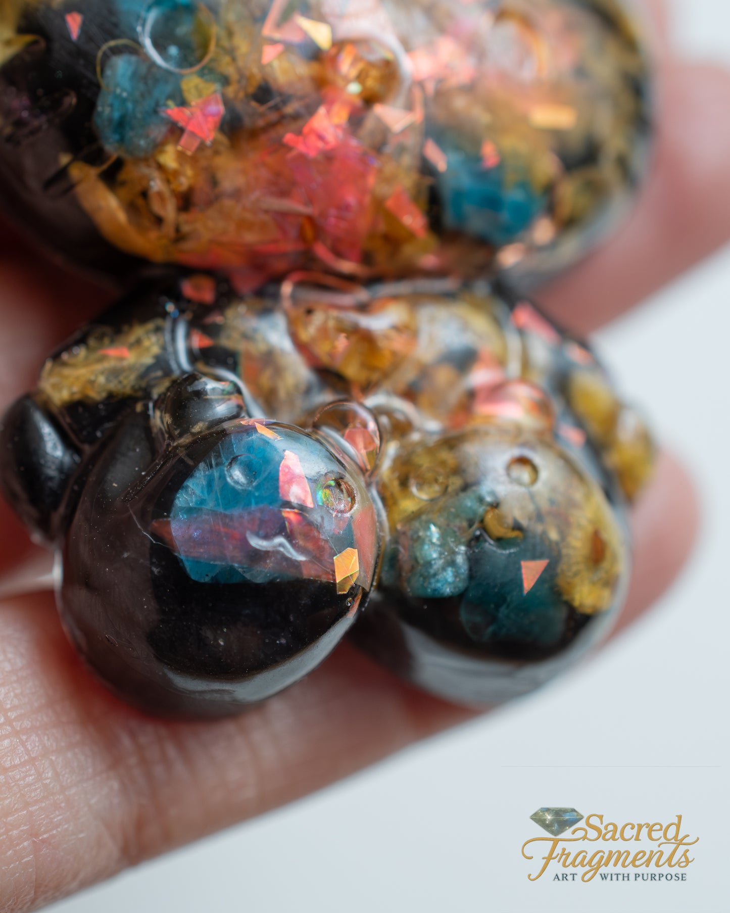 Cosmic Kitty Orgone Talisman