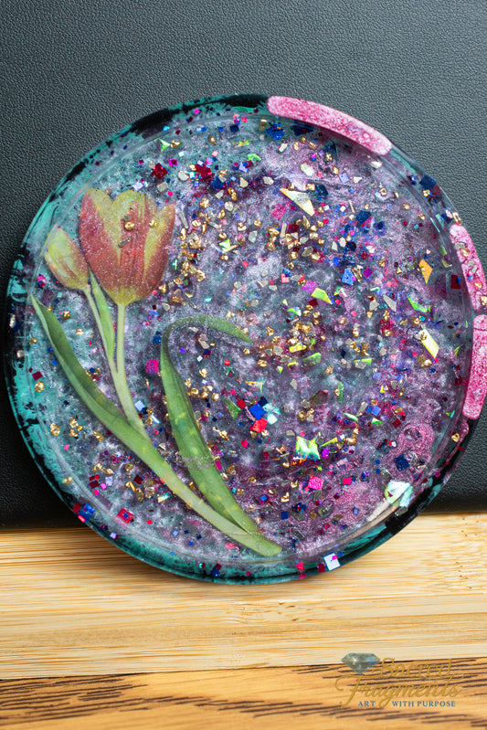 Handmade Resin - Orgone Coaster