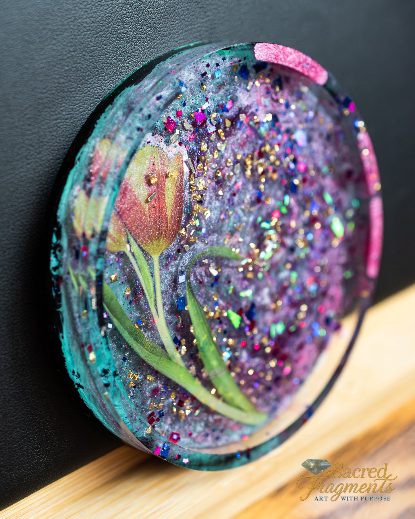 Handmade Resin - Orgone Coaster