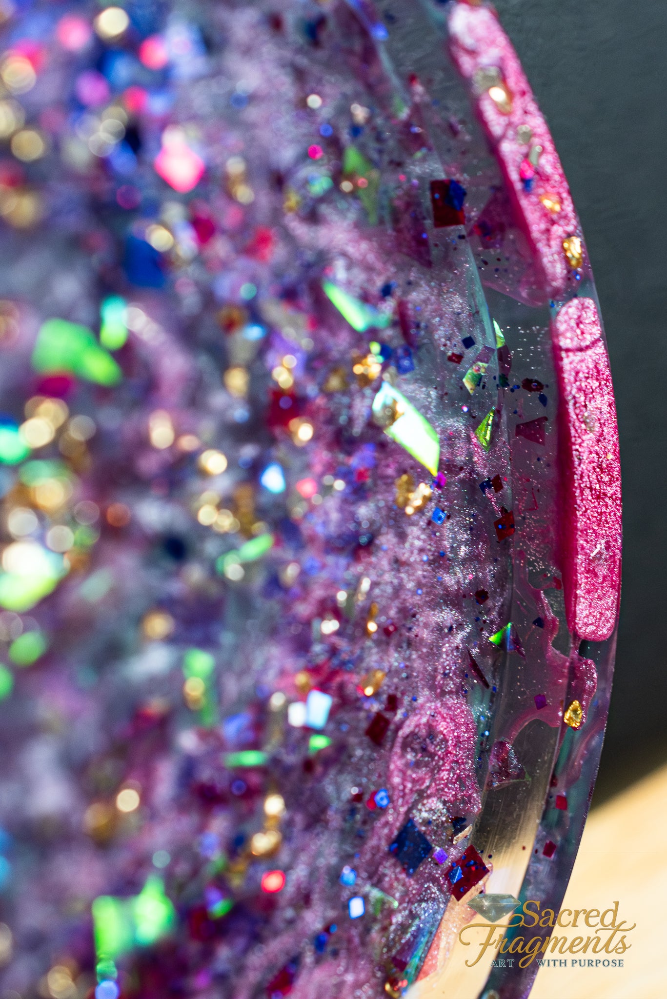 Handmade Resin - Orgone Coaster