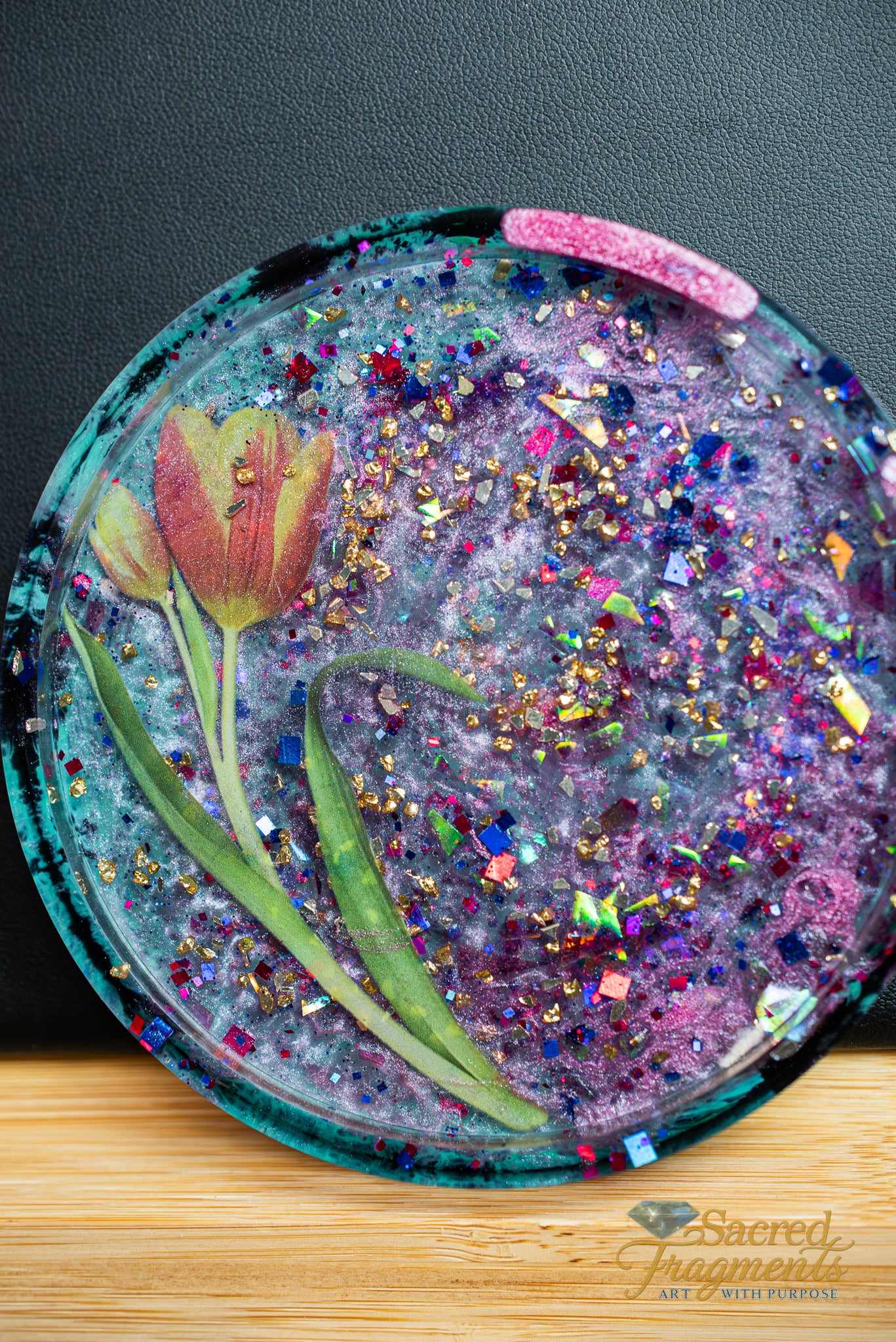 Handmade Resin - Orgone Coaster