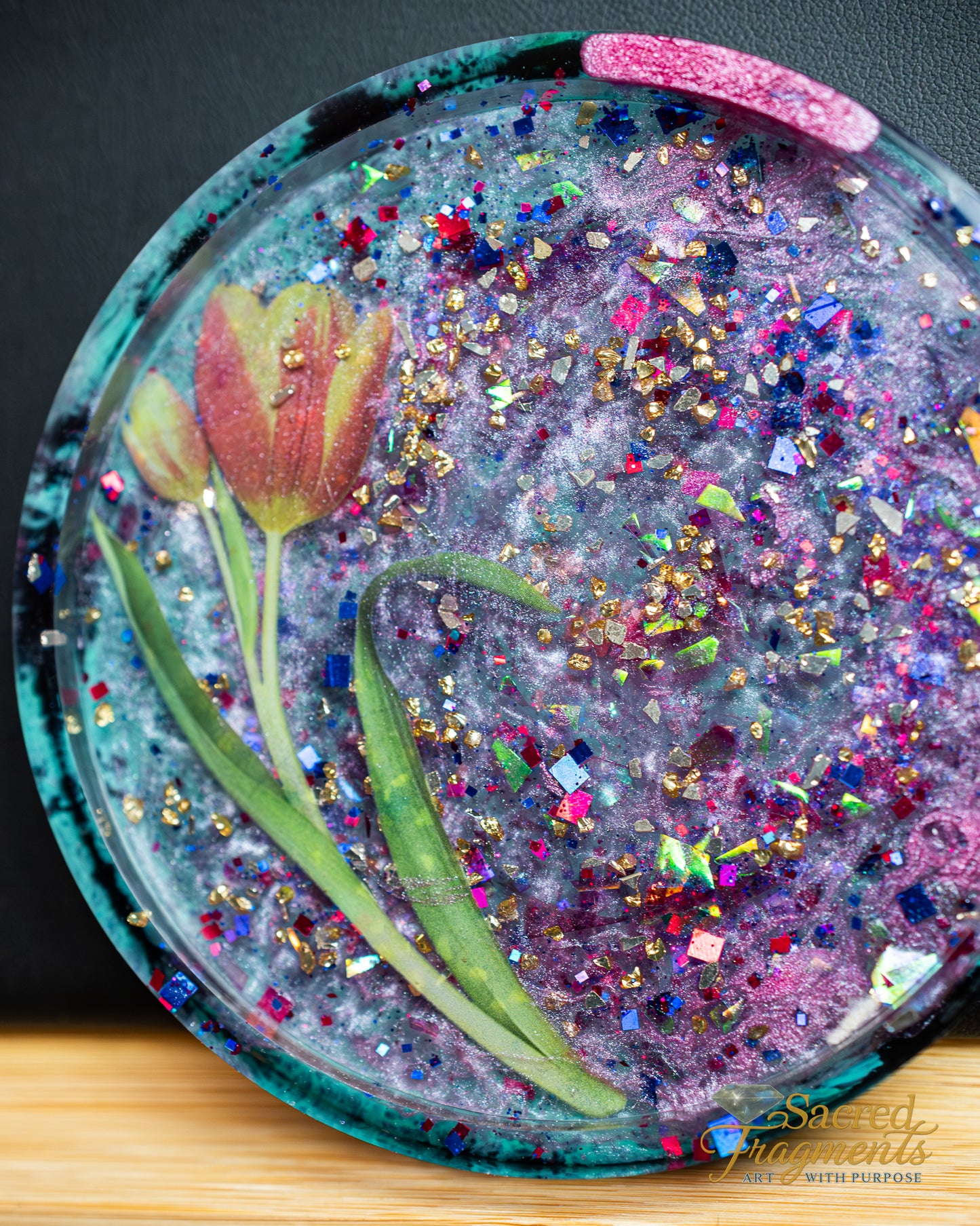 Handmade Resin - Orgone Coaster