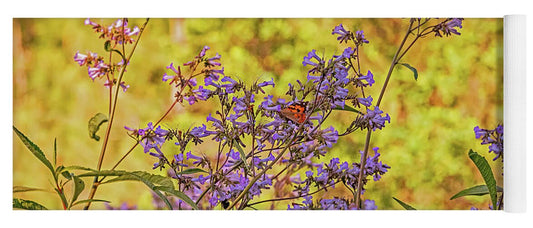 A Butterfly Must Rest - Yoga Mat
