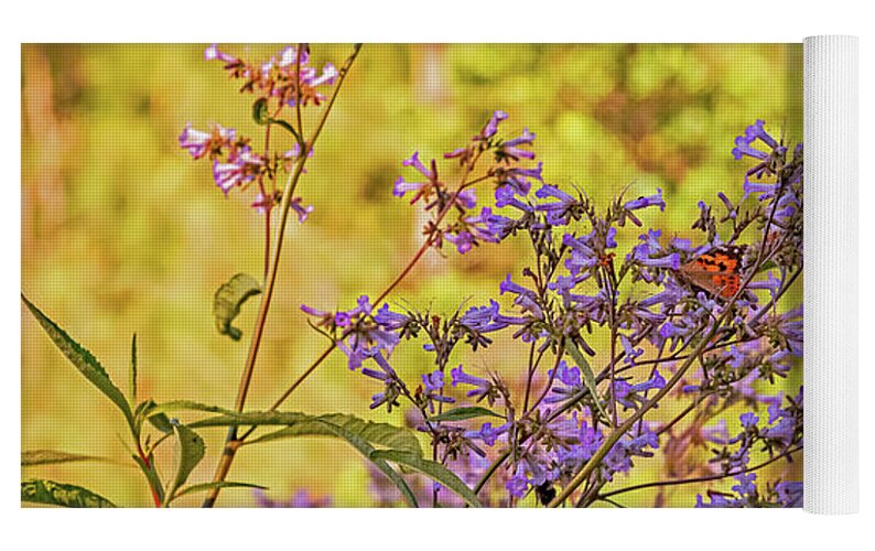 A Butterfly Must Rest - Yoga Mat