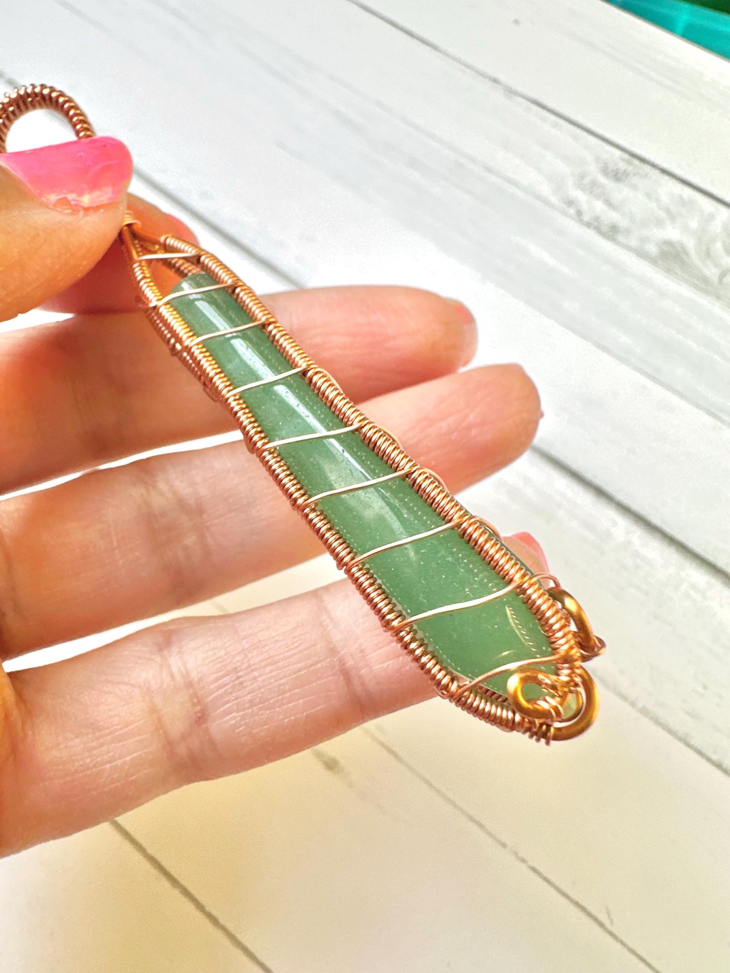 Good Luck Protection Aventurine Pendant