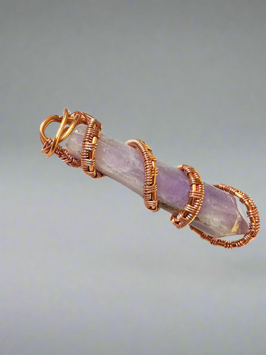 Express yourself Peacefully and Aligned - Amethyst Wand