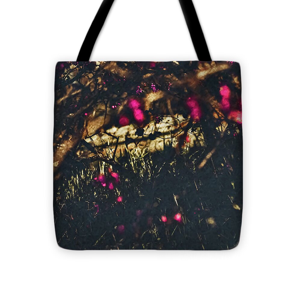 Artistic Blurs of Pink Flowers - Tote Bag