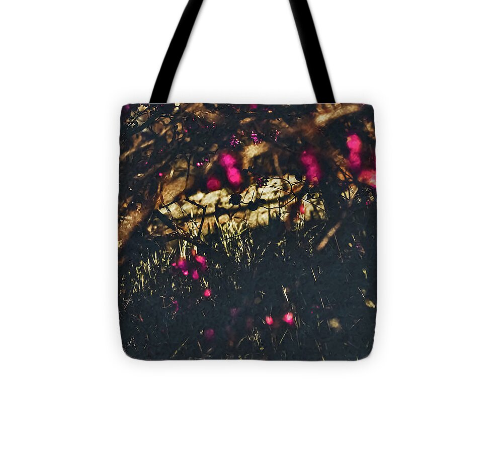 Artistic Blurs of Pink Flowers - Tote Bag