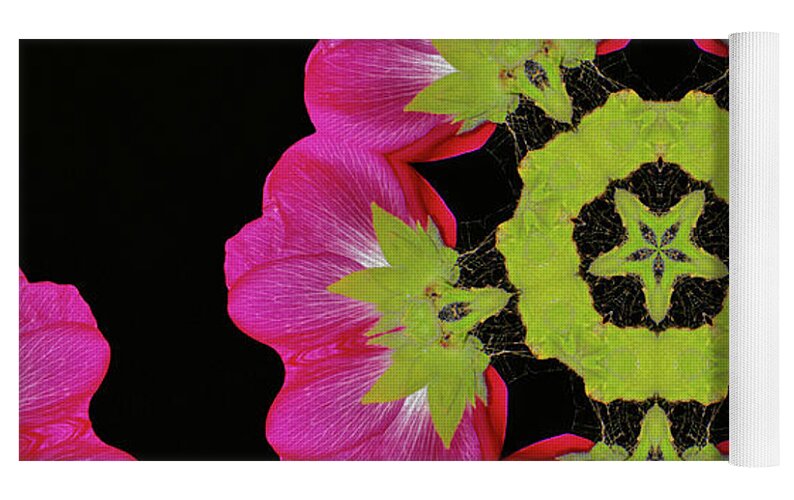 Artistic Flowers Design of Nature - Yoga Mat