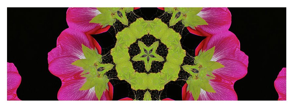 Artistic Flowers Design of Nature - Yoga Mat