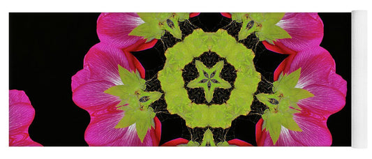 Artistic Flowers Design of Nature - Yoga Mat