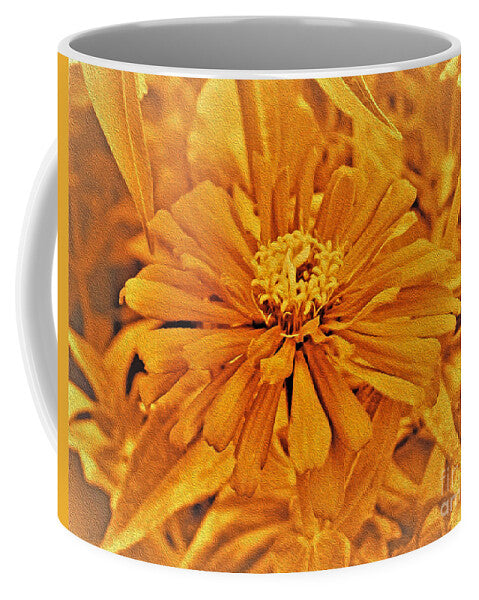Artistic Image of a Yellow Flower - Mug
